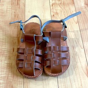 Freshly picked brown bixby sandals